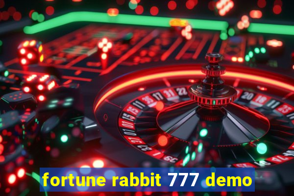 fortune rabbit 777 demo